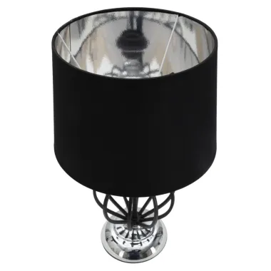 LAMPA STOŁOWA Darky Silver 28X44,5 cm